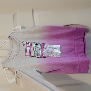 Justice lightweat sweatshirt